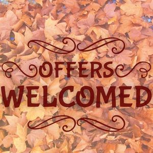 All offers considered!